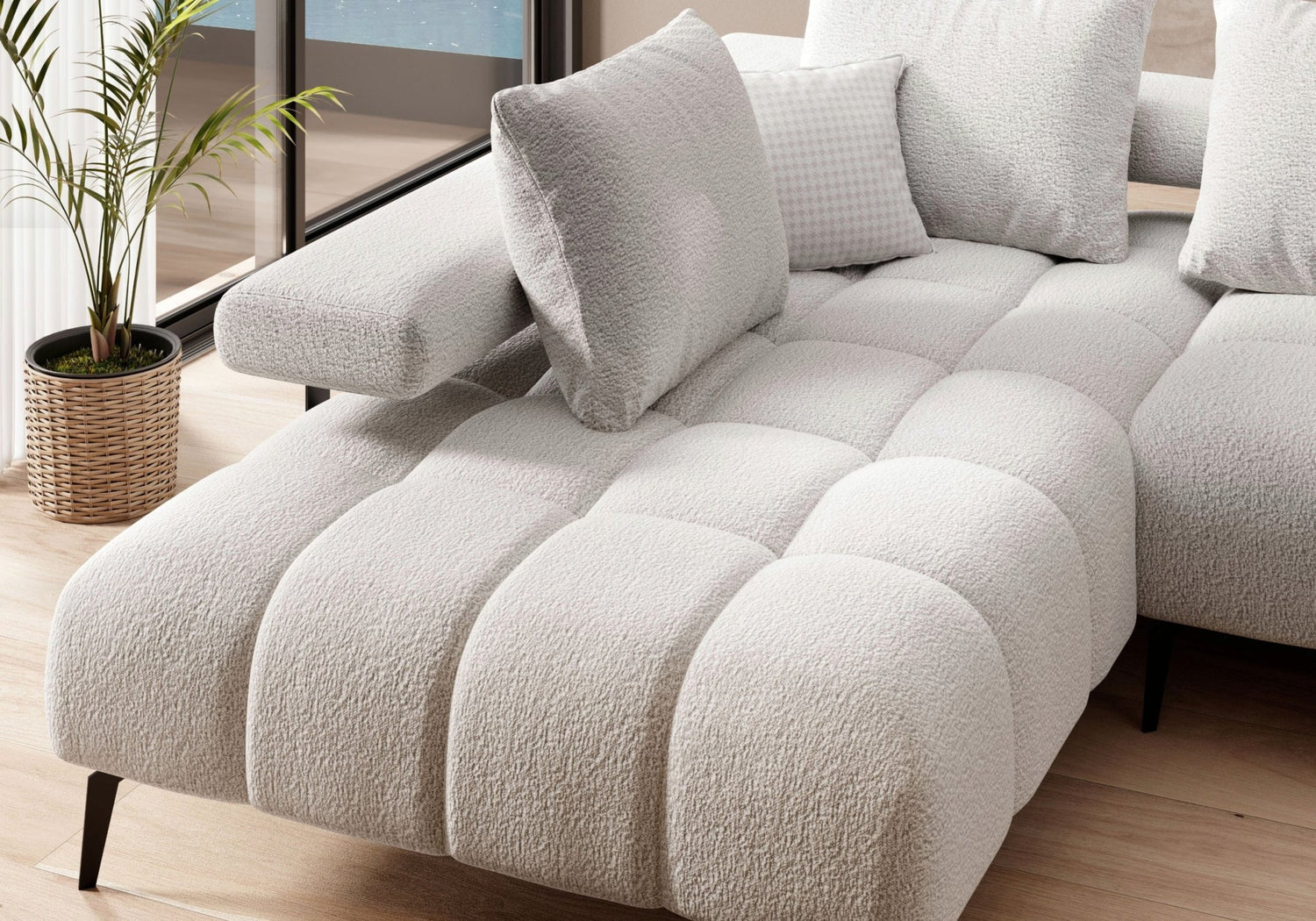 Canapé d'Angle MAGNETIC L par WERSAL - Maestria