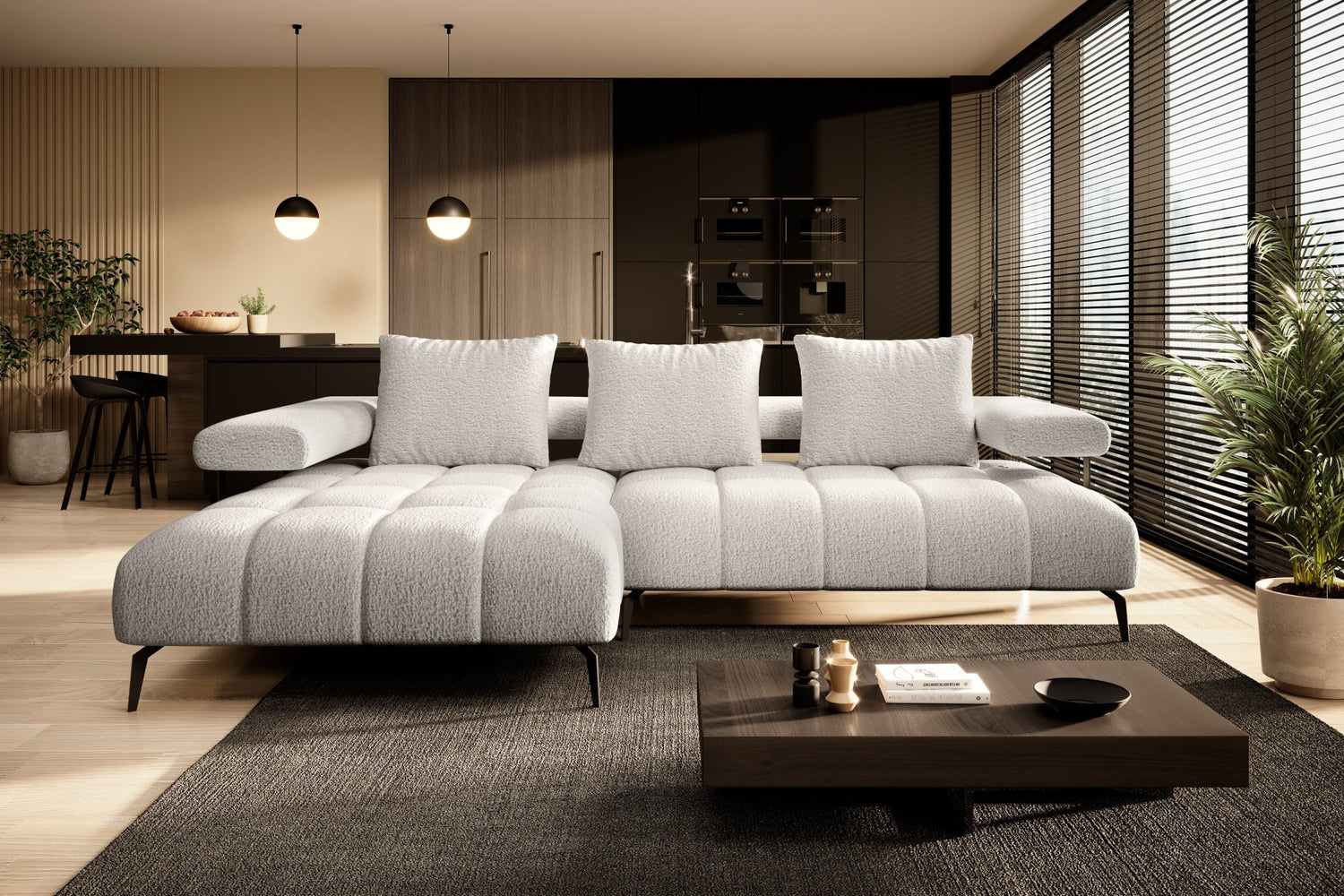 Canapé d'Angle MAGNETIC S par WERSAL - Maestria