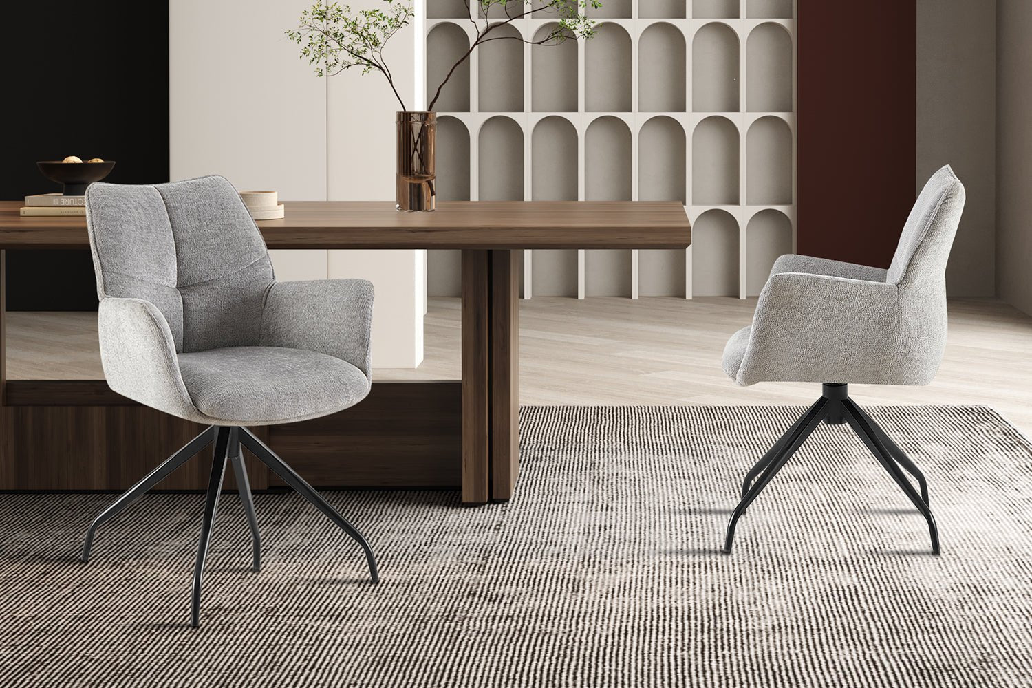 Chaise pivotante de séjour LAMOR - Maestria