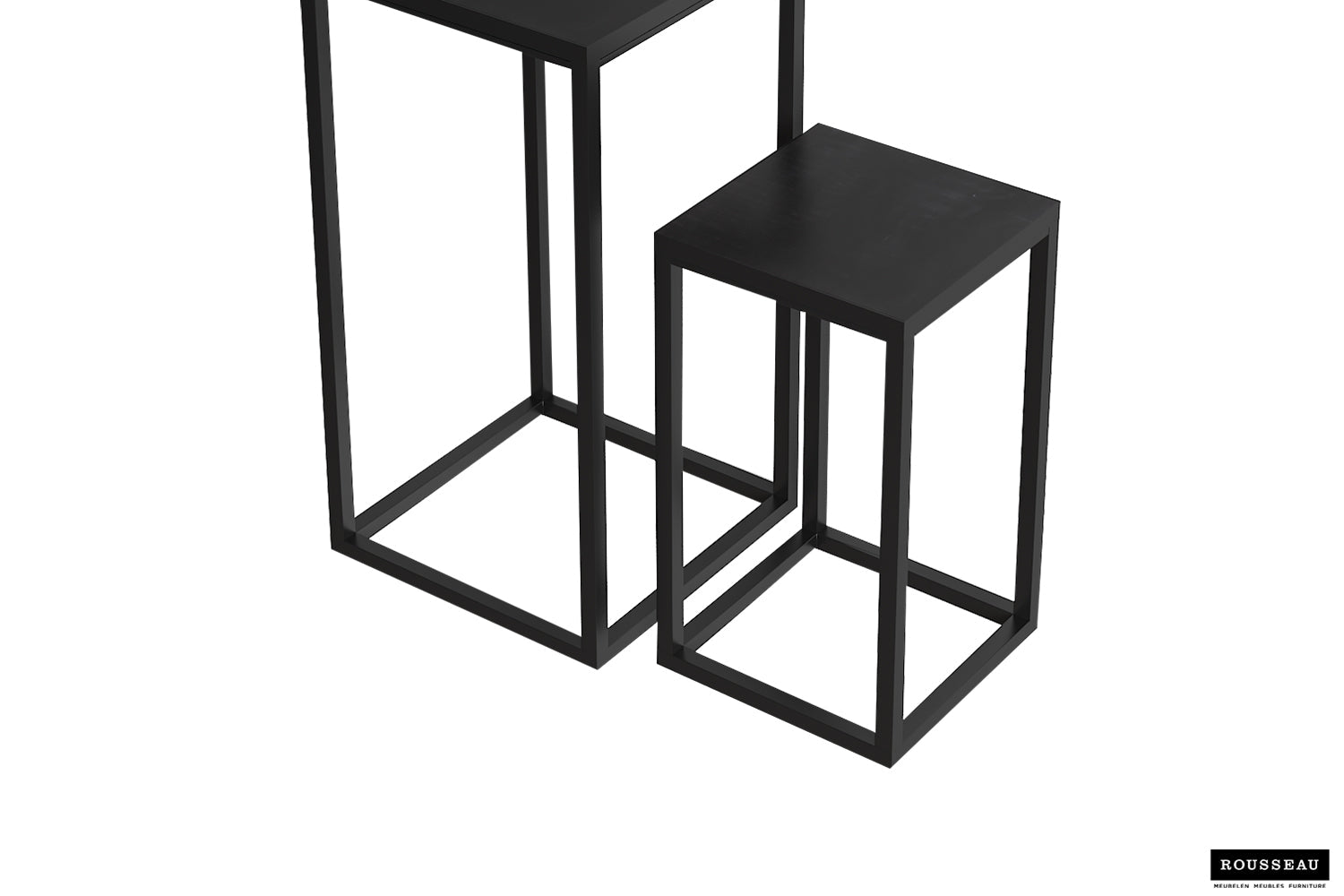 Set de 2 Tables d’appoint Madeira - Bois de Manguier Massif - Maestria