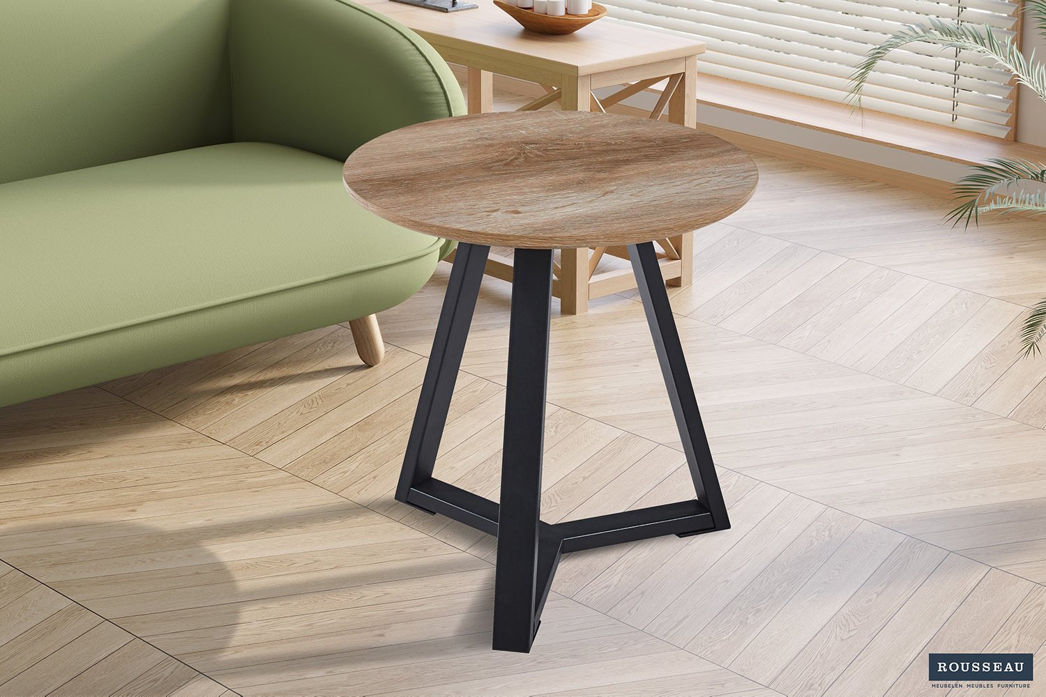 Table D’appoint Paso – Décor Chêne Vieilli - Maestria