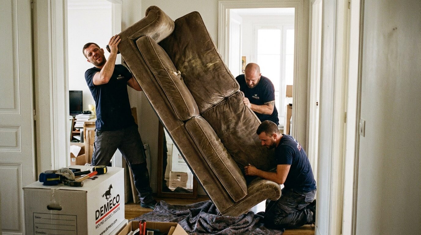 Comment faire passer un canapé plus large que la porte : Les techniques de pro - Maestria Meubles