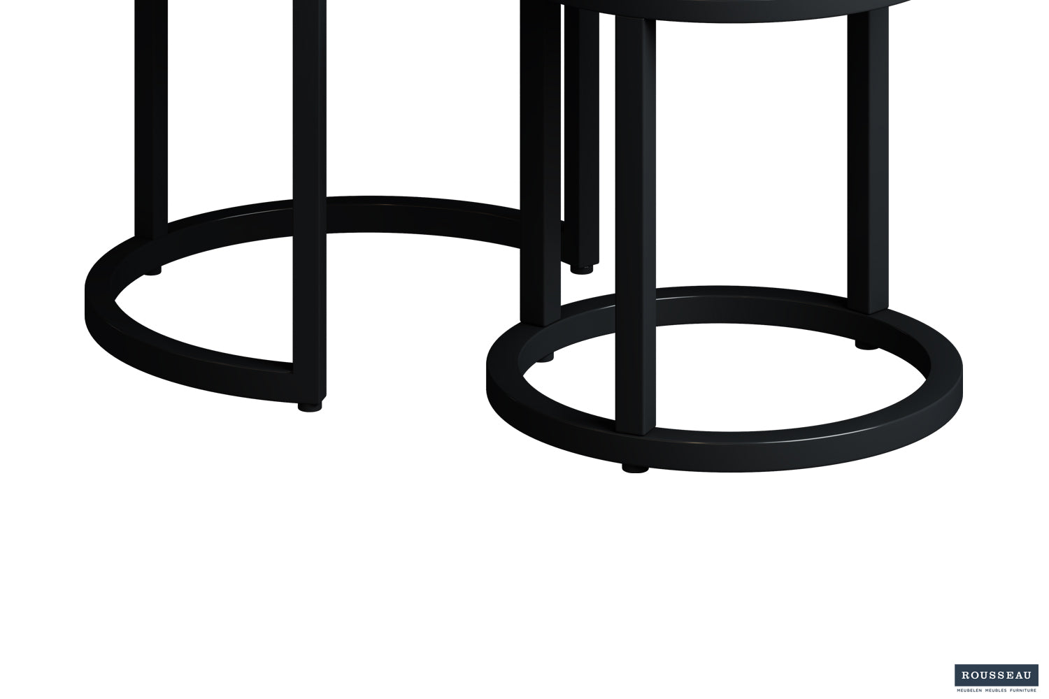 Set De 3 Tables D’appoint Hudson – Bois de Manguier