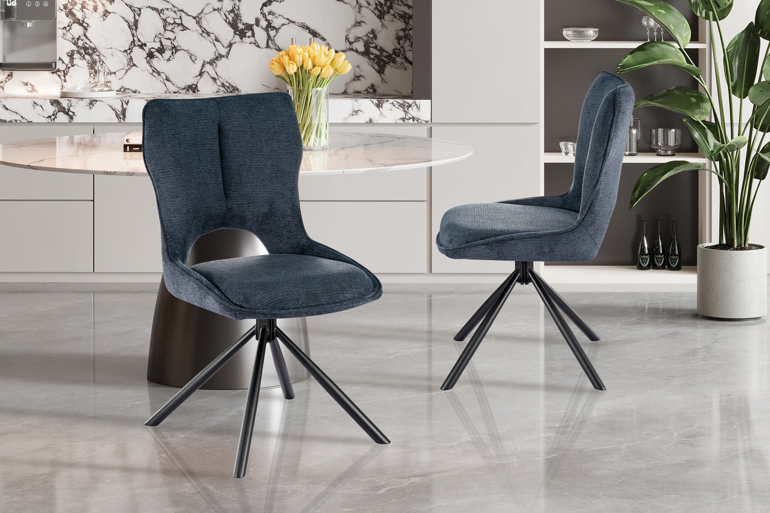 Chaise pivotante MORI