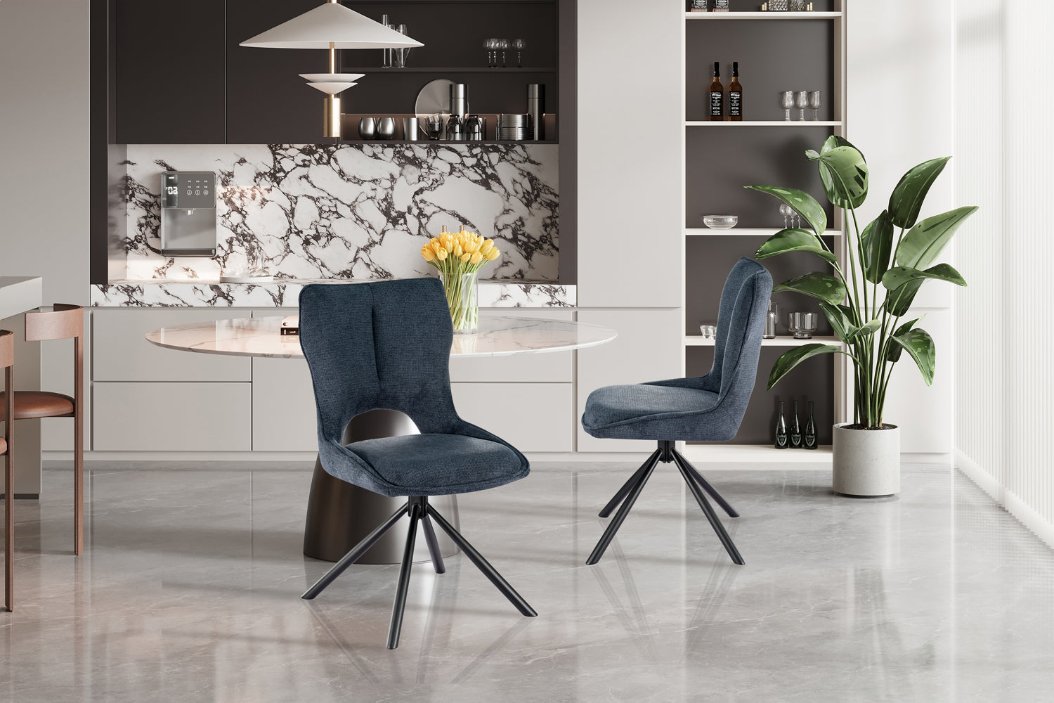 Chaise pivotante MORI