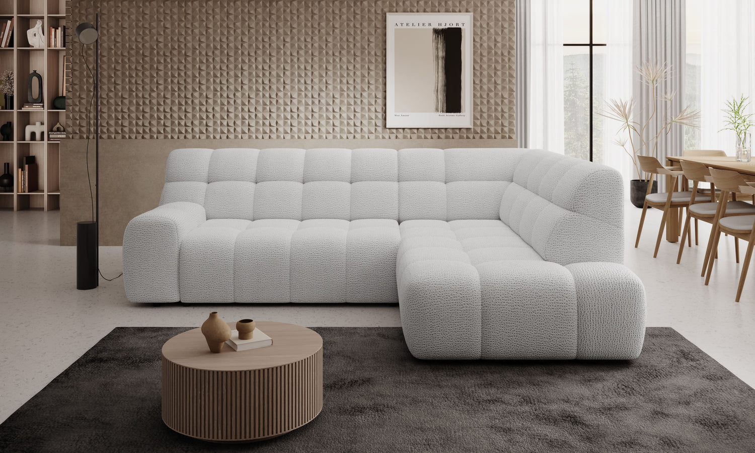 Canapé d'angle COCOON LARGE par WERSAL