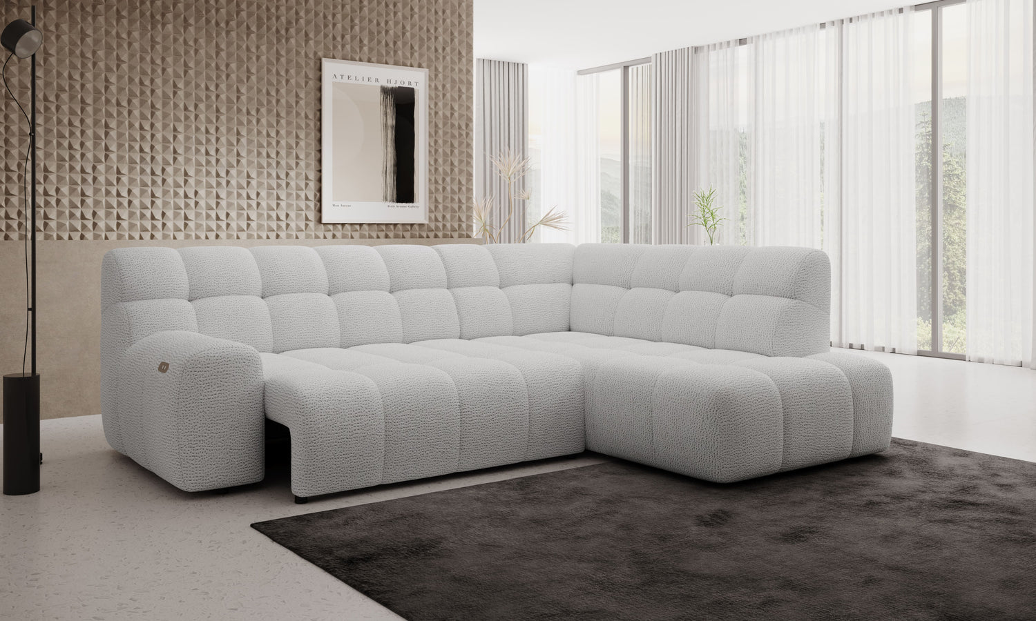 Canapé d'angle COCOON LARGE par WERSAL