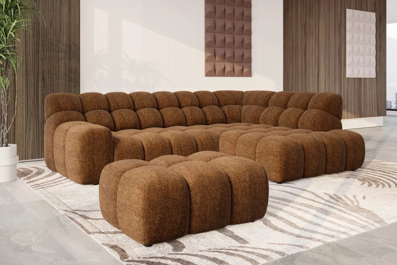 Canapé d'angle CAMPILE L par WERSAL - Maestria Meubles