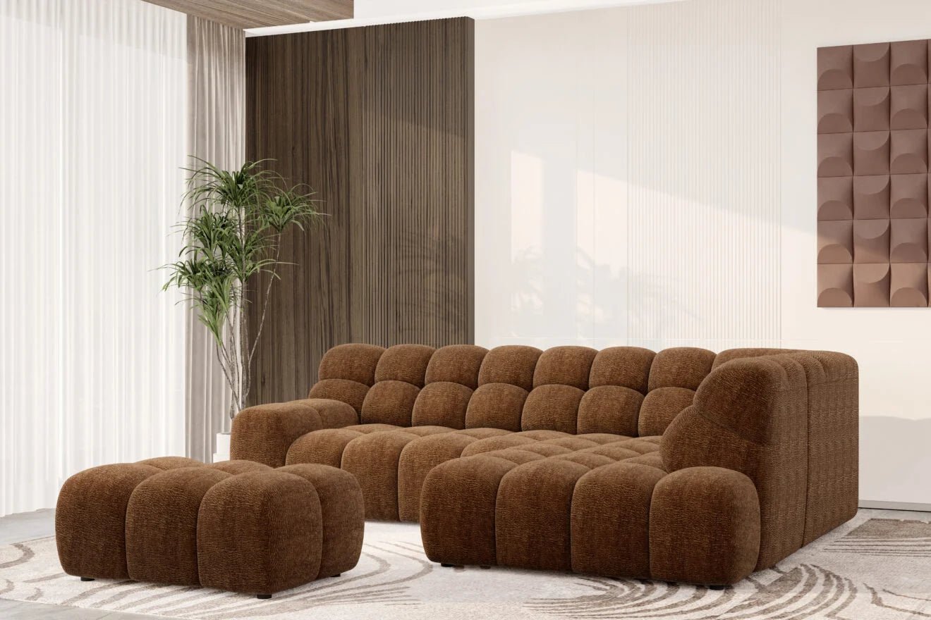 Canapé d'angle CAMPILE L par WERSAL - Maestria Meubles