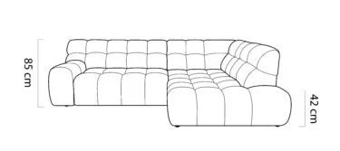 Canapé d'angle CAMPILE L par WERSAL - Maestria Meubles