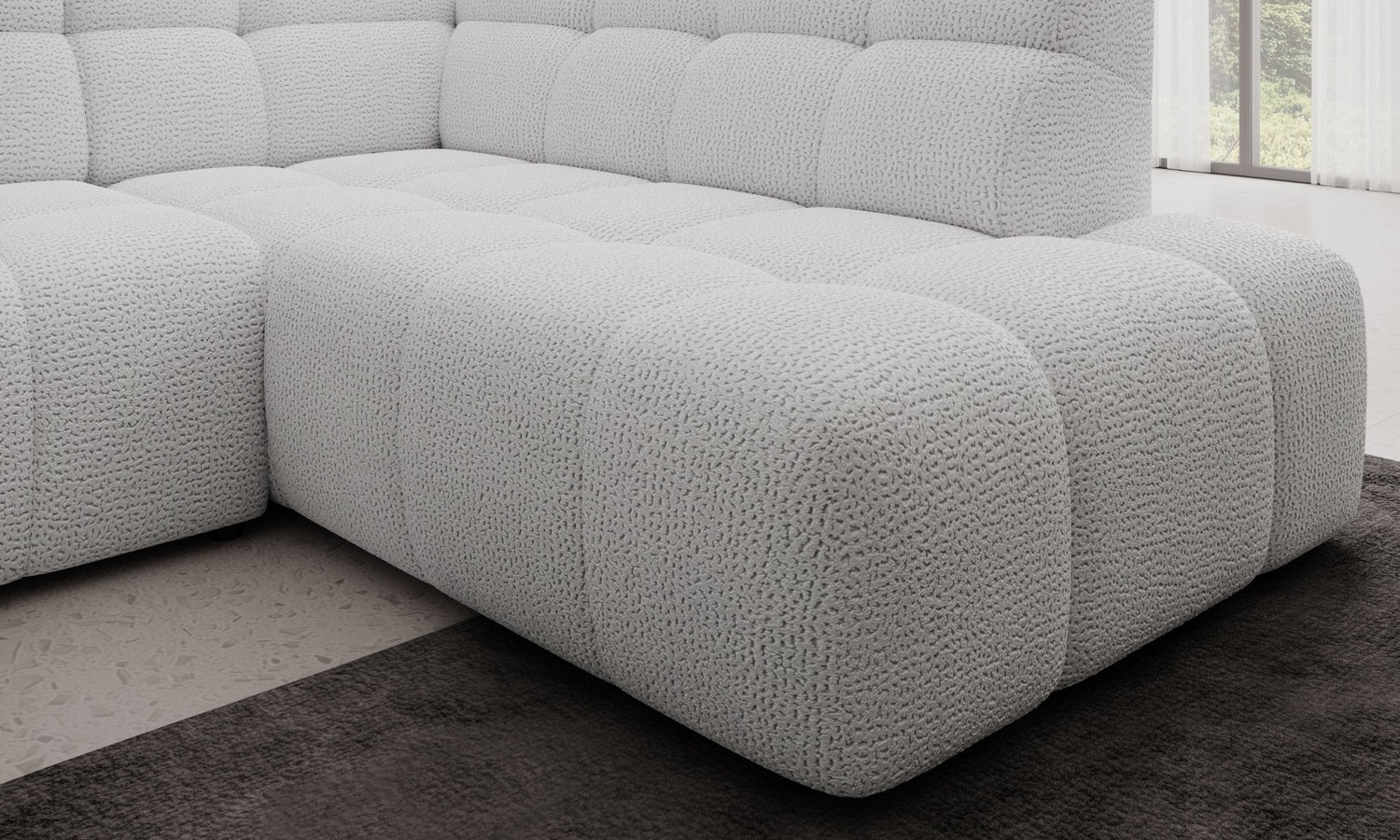 Canapé d'angle COCOON LARGE par WERSAL - Maestria