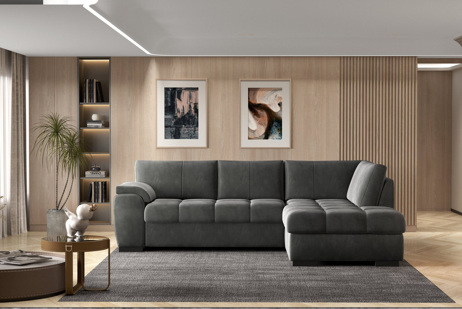 Canapé d'Angle Convertible TOKIO par WERSAL - Maestria