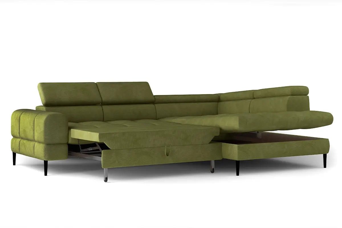 Canapé d'angle Convertible VOSS L - par WERSAL - Maestria