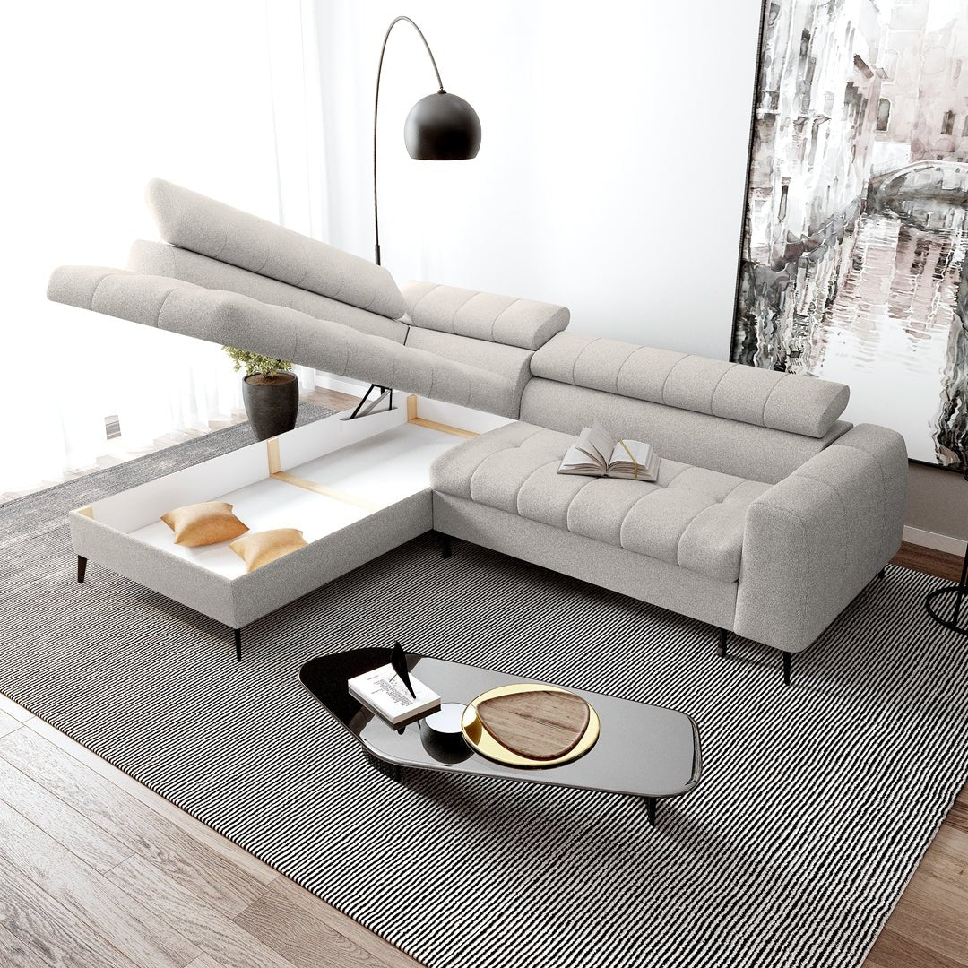 Canapé d'angle VINCENT L - Maestria Meubles