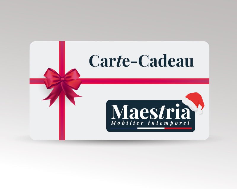 Carte - cadeau Maestria Meubles Noël 2025 - Maestria Meubles