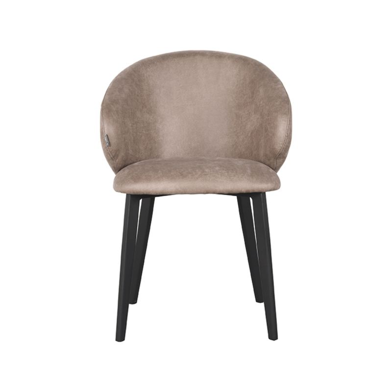 Chaise contemporaine Logan Microsuède - Maestria