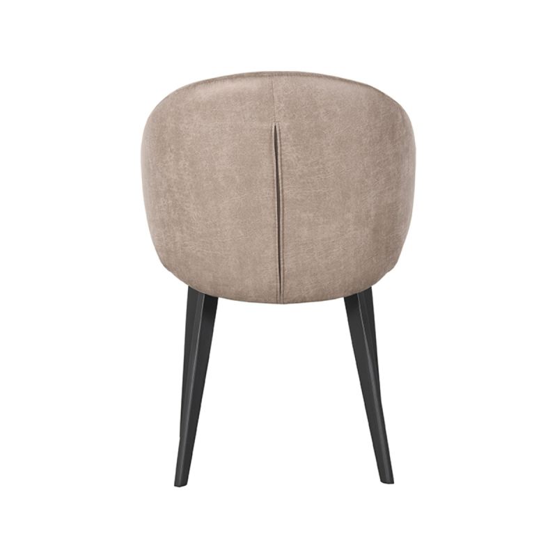 Chaise contemporaine Logan Microsuède - Maestria