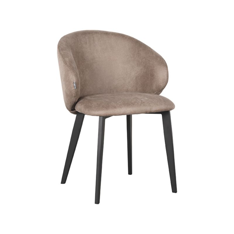 Chaise contemporaine Logan Microsuède - Maestria
