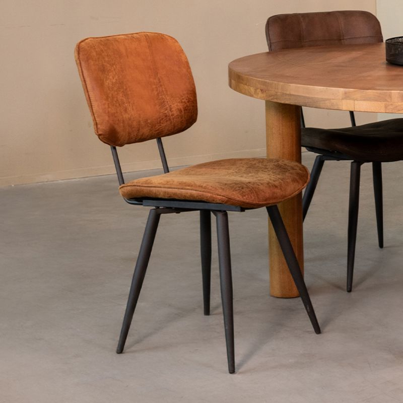 Chaise cuir Fos - Maestria