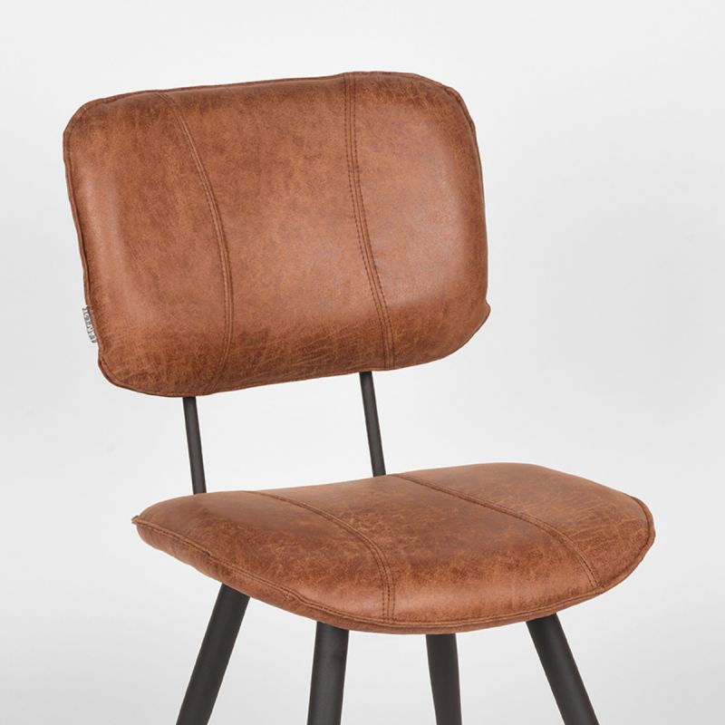 Chaise cuir Fos - Maestria