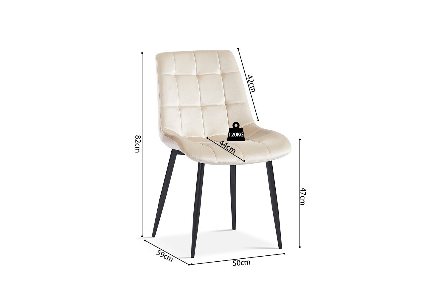 Chaise de Salle à Manger JUTA - Maestria