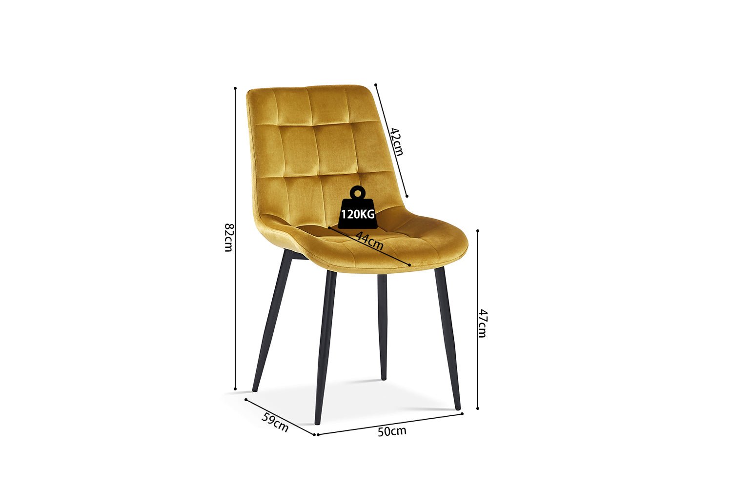 Chaise de Salle à Manger JUTA - Maestria