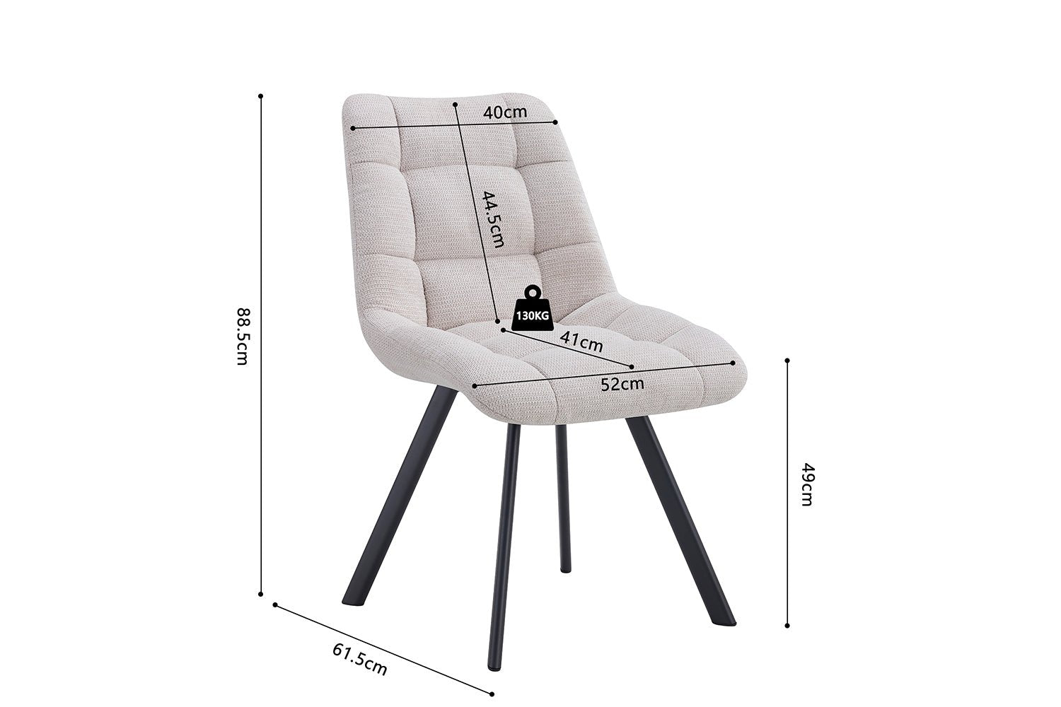 Chaise de séjour LIZZY - Maestria
