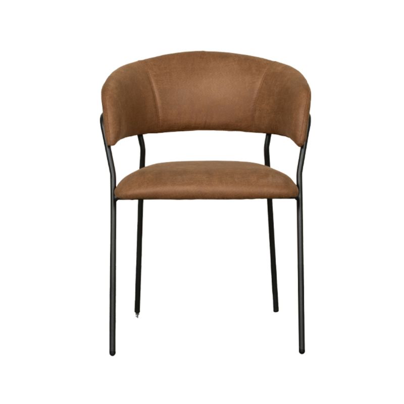 Chaise de séjour Luke Microsuède - Maestria