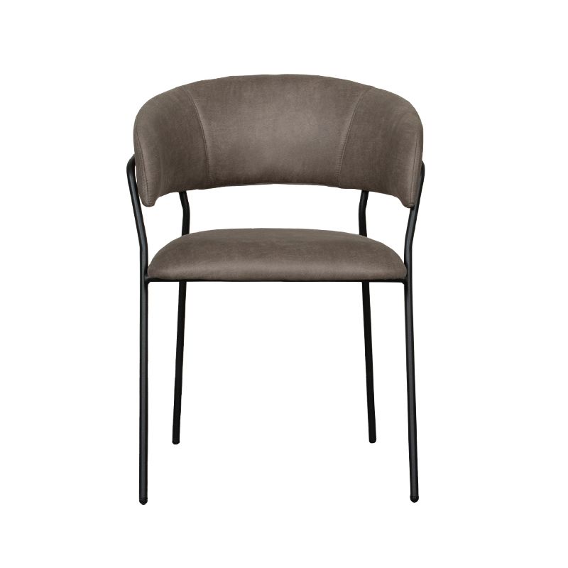 Chaise de séjour Luke Microsuède - Maestria