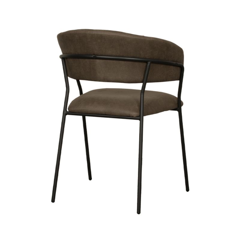 Chaise de séjour Luke Microsuède - Maestria