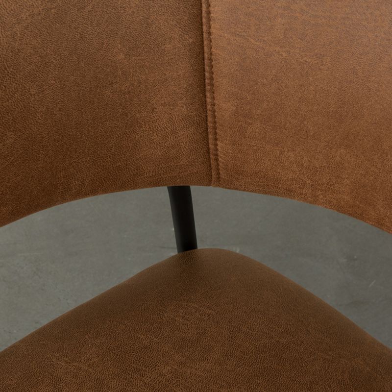 Chaise de séjour Luke Microsuède - Maestria