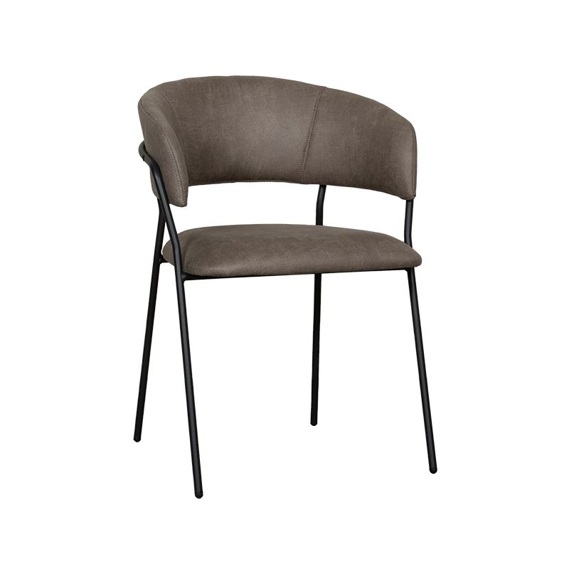 Chaise de séjour Luke Microsuède - Maestria