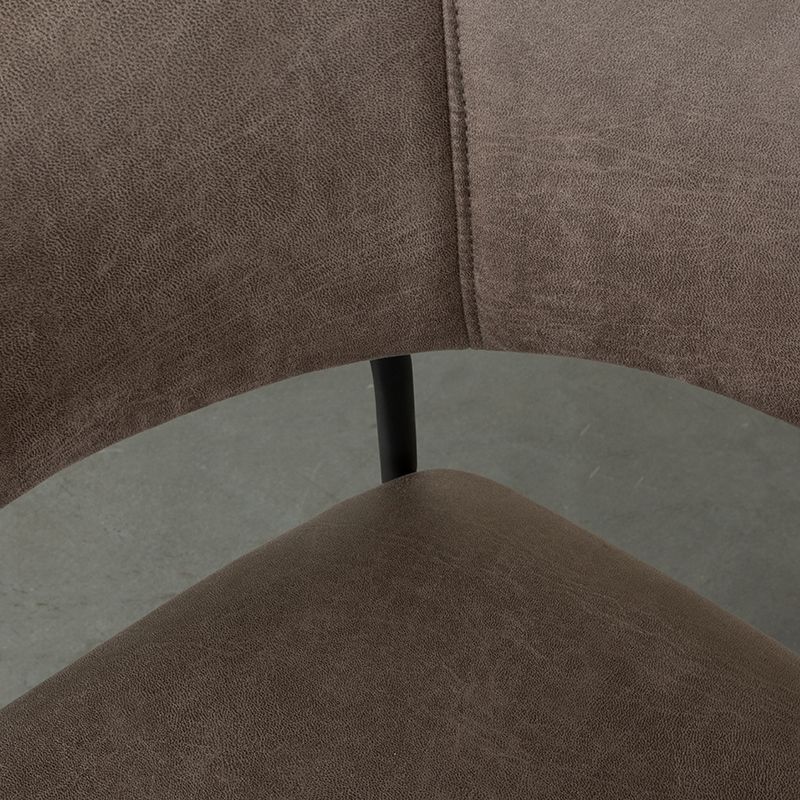 Chaise de séjour Luke Microsuède - Maestria