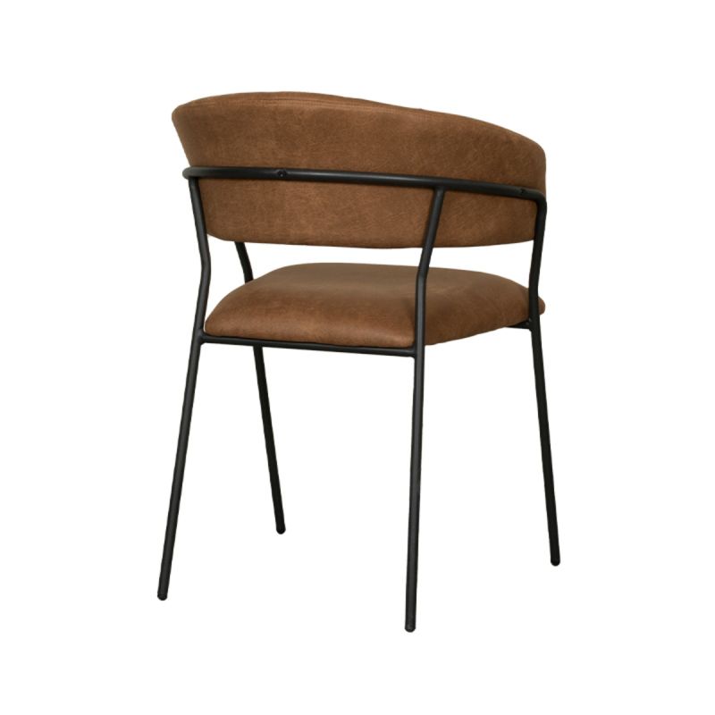 Chaise de séjour Luke Microsuède - Maestria