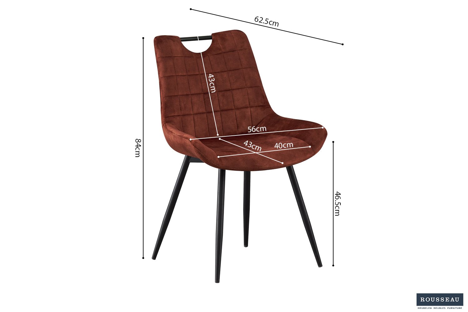 Chaise de séjour NINA - Maestria