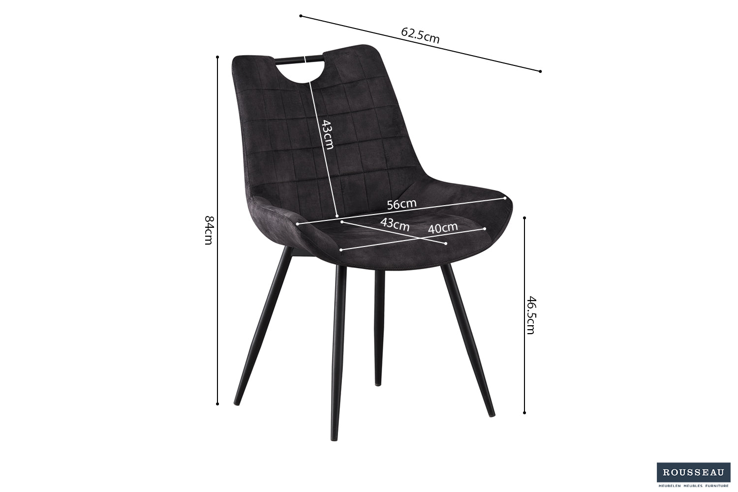 Chaise de séjour NINA - Maestria