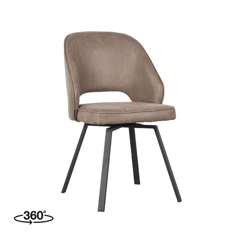 Chaise design Lewis Microsuède - Maestria