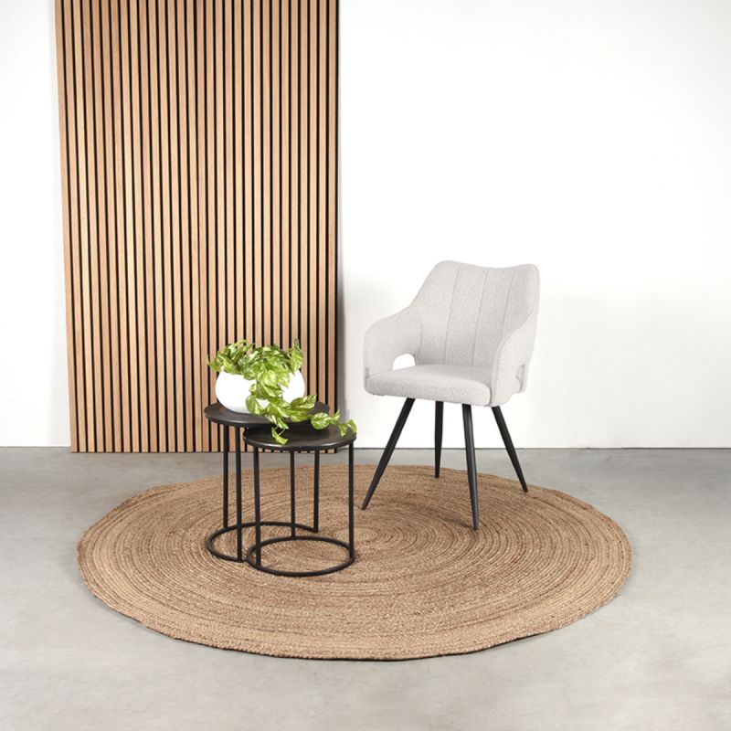 Chaise élégante Noud Bouclé - Maestria