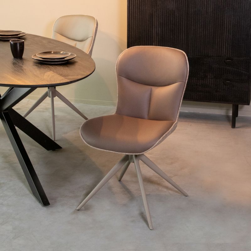 Chaise élégante Thorben Bi - matière - Maestria