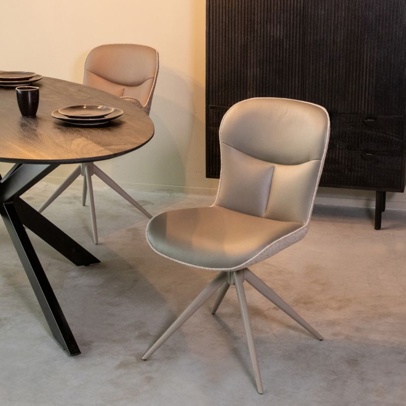 Chaise élégante Thorben Bi - matière - Maestria
