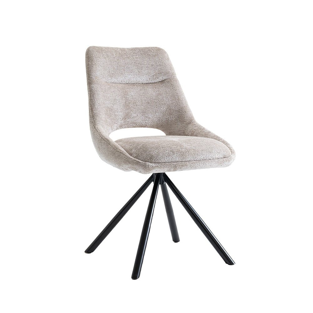 Chaise en tissu DANTE - Maestria
