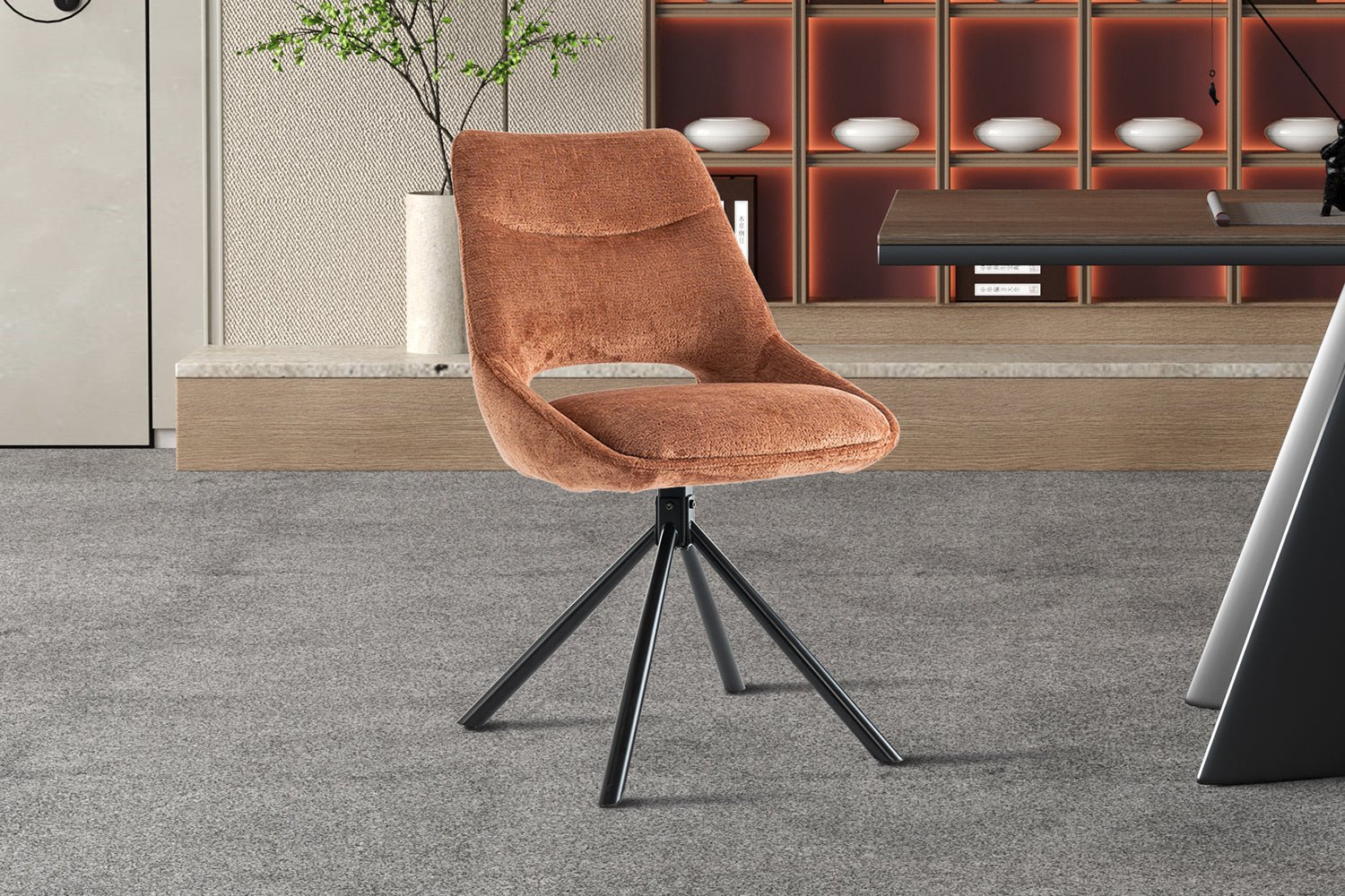 Chaise en tissu DANTE - Maestria