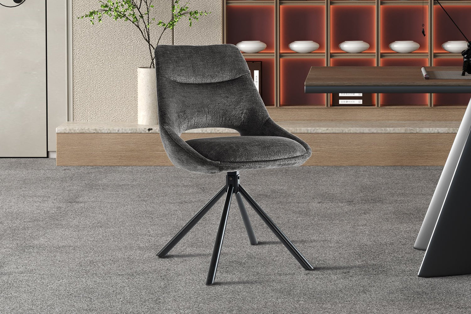 Chaise en tissu DANTE - Maestria