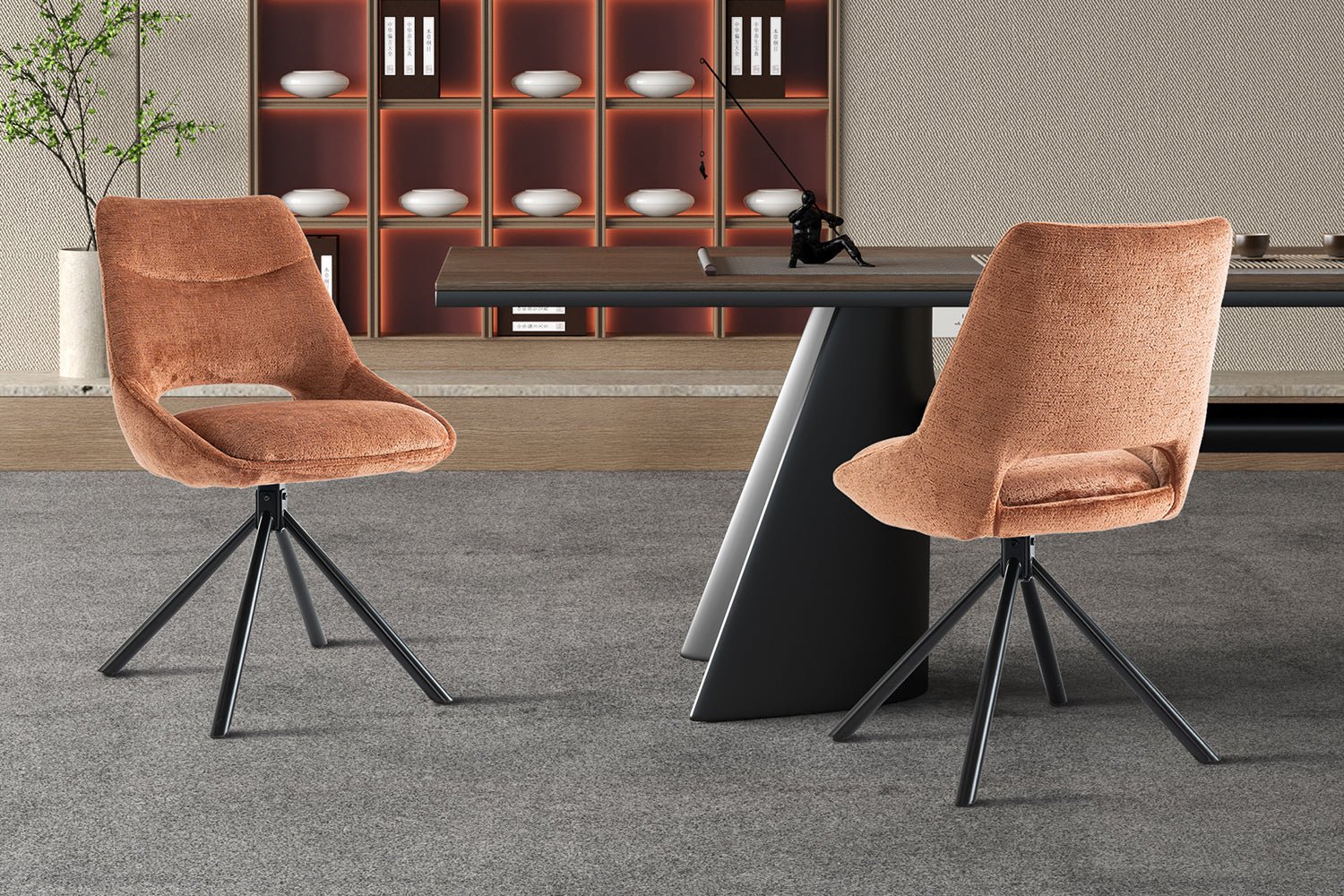 Chaise en tissu DANTE - Maestria