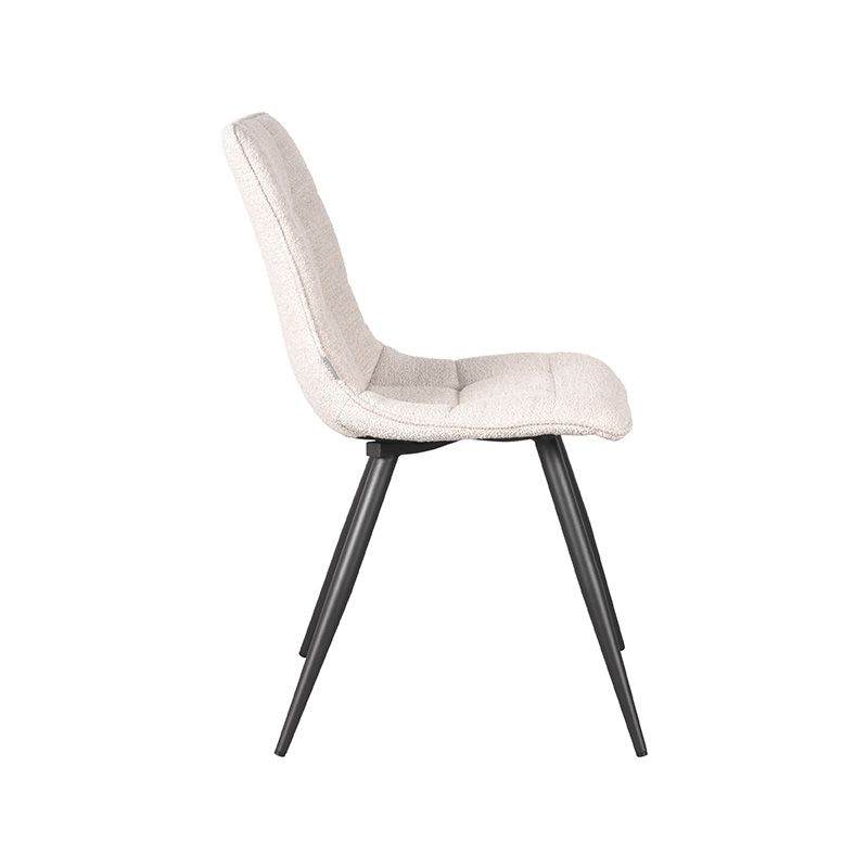 Chaise épurée Jelt Tissu Bouclé - Maestria