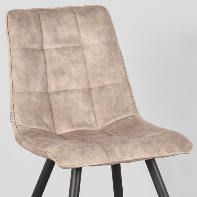 Chaise épurée Jelt Velours - Maestria