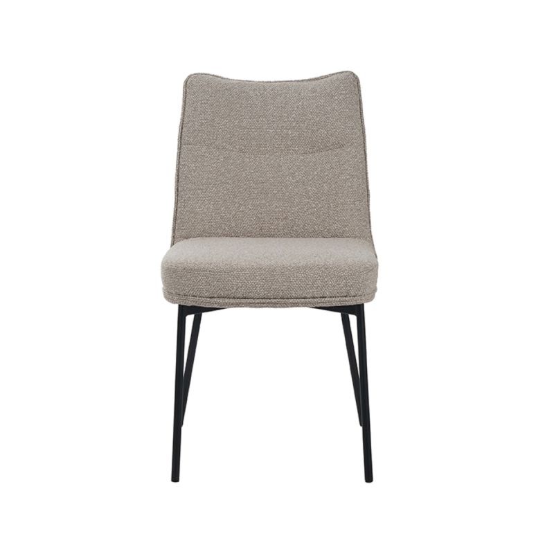 Chaise Lennon Tissu Bouclé - Maestria