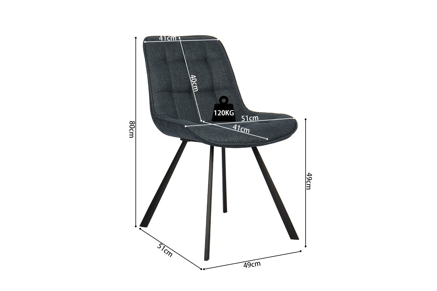 Chaise moderne ARIBA - Maestria