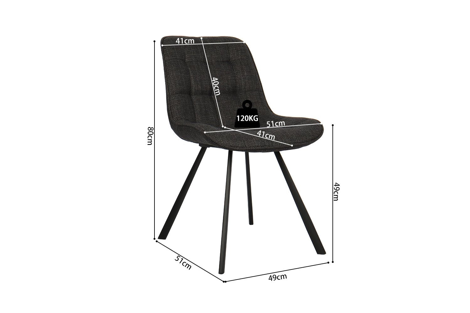 Chaise moderne ARIBA - Maestria