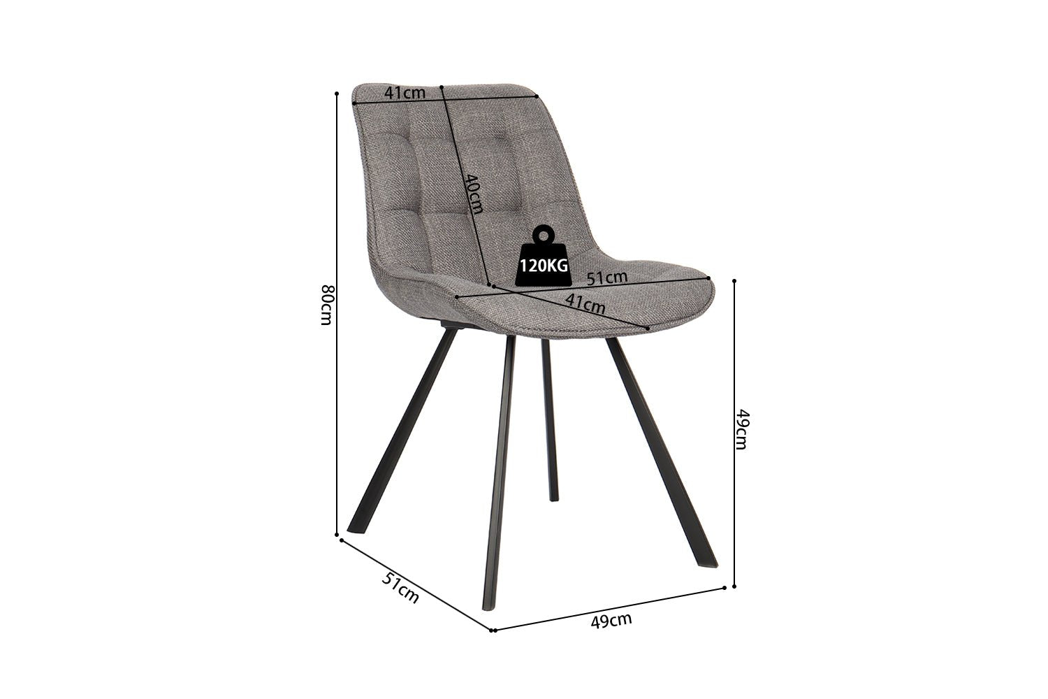 Chaise moderne ARIBA - Maestria